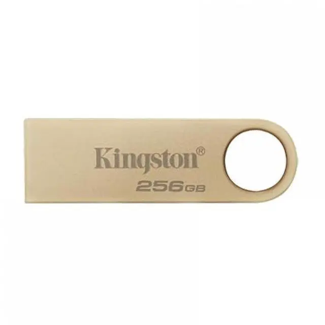 Main image of Kingston DataTraveler SE9 Gen 3- 256GB - 220MB/s read- Metal - USB 3.2 Gen 1 -Gold