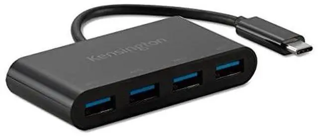 Alt view image 3 of 12 - Kensington CH1200 USB-C 10Gbps 4-Port Hub - K33616WW