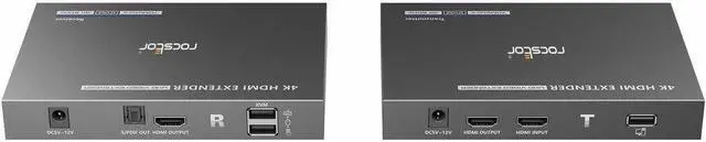 Alt view image 2 of 3 - TrueReach 4K@60Hz HDMI Extender over CAT6/CAT6a/Cat7 Ethernet Cable Y10G001B1