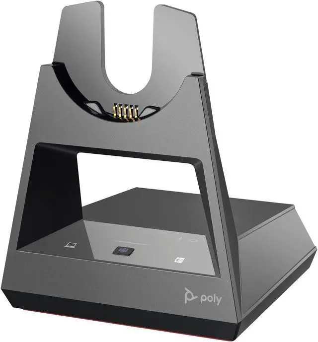 Alt view image 2 of 3 - Hp Poly Headsets Voyager Office Base Docking Headset Model 786C9AA