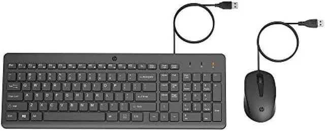 Alt view image 2 of 10 - HP 150 Wired Mouse and Keyboard Combo 240J7AA