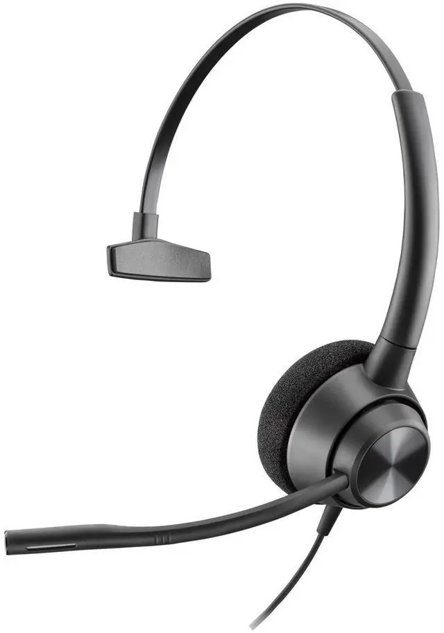 Alt view image 2 of 3 - HP Encore Pro 310 Headset Mono Wired - 32 Ohm 50 Hz 8 kHz - On-ear  Monaural  Ear-cup Noise Cancelling, Uni-directional Microphone Model 77T43AA