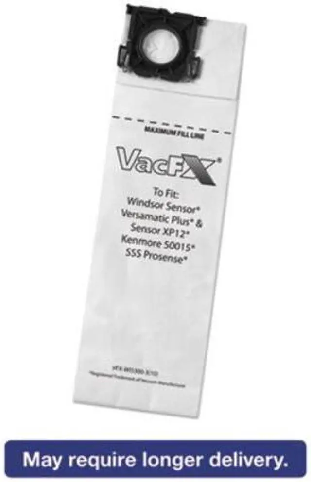Alt view image 3 of 3 - VacFX Bag,Vac,Versamatic Plus VFXW15300310