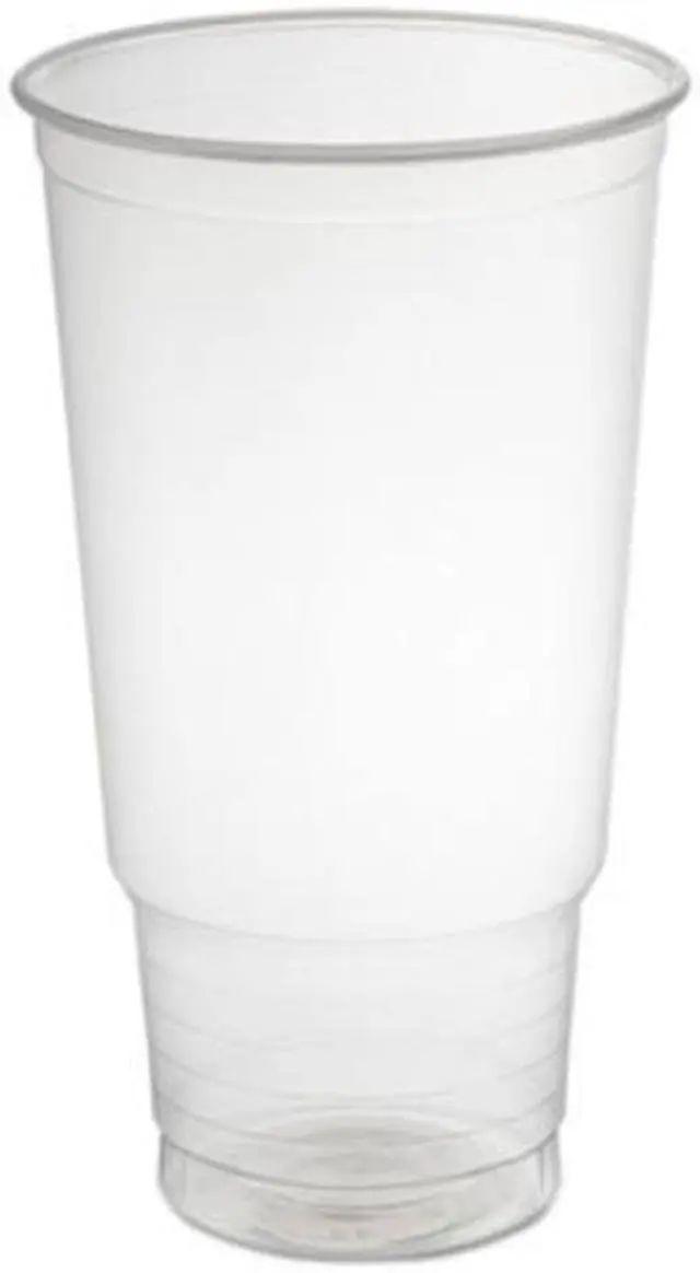 Alt view image 2 of 2 - Polypropylene Cups Cold Cups 32 oz Clear 25/Bag 20 Bags/Carton 32P