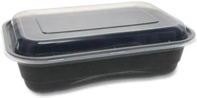 Alt view image 8 of 8 - PACTIV NV2GRT3688B Versa2Go Containers, 8.4 x 5.6 x 2, 36 oz, 1-Comp,
