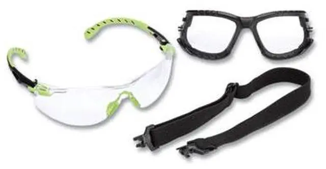 Alt view image 9 of 10 - 3m Premium Protective Eyewear Anti-Fog Safety Glasses , Clear Lens Color