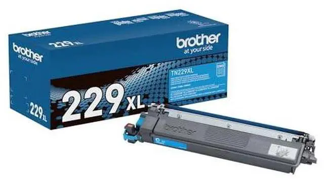 Alt view image 2 of 9 - Brother Genuine TN229XLC High-yield Cyan Toner Cartridge