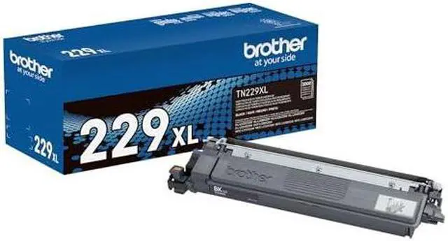 Alt view image 9 of 16 - Brother Genuine TN229XLBK High-yield Black Toner Cartridge