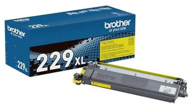 Alt view image 9 of 16 - Brother Genuine TN229XLY High-yield Yellow Toner Cartridge