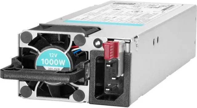 Alt view image 2 of 2 - HPE - Power supply - hot-plug (plug-in module) - Flex Slot - 80 PLUS Titanium - AC 200-240 V - 1000 Watt