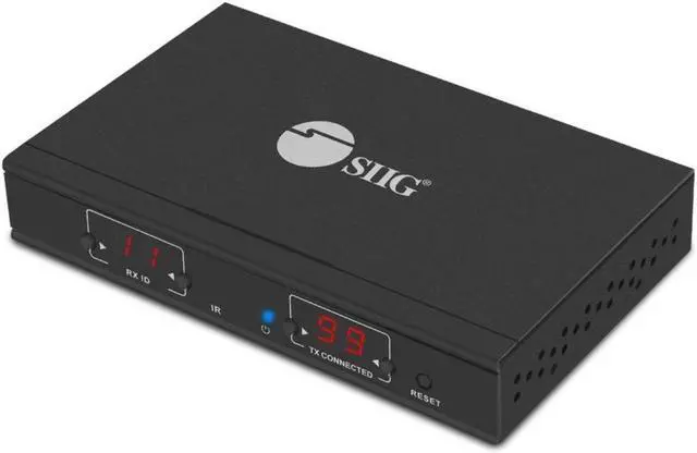 Alt view image 12 of 12 - SIIG 1080p HDMI Over IP Extender with IR Receiver CEH23C11S2