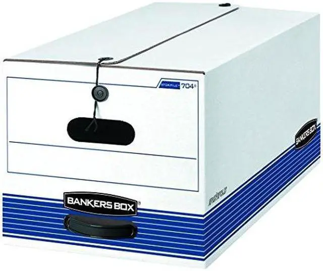 Alt view image 11 of 11 - Fellowes Storage Boxes String/Button Ltr 500 lb 12"x24"x10" 20/CT WE 0070409