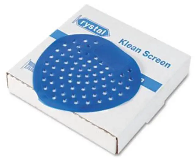 Alt view image 14 of 14 - Boardwalk Urinal Screen Bubble Gum Fragrance Blue 12/Box 1002