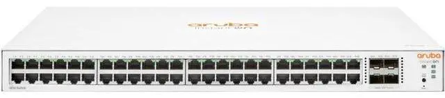 Alt view image 4 of 5 - HPE Instant On 1830 48G 4SFP Switch - 48 Ports - Manageable - Gigabit Ethernet - 10/100/1000Base-T, 100/1000Base-X - 2 Layer Supported - Modular - 4 SFP Slots - JL814A#ABA