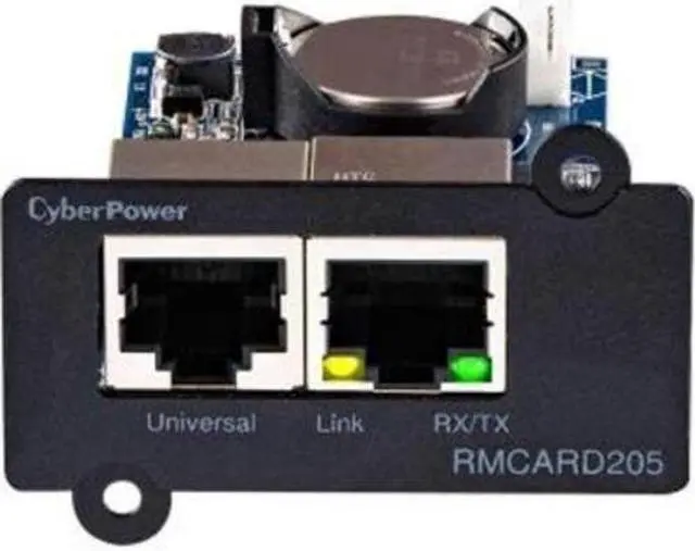 Alt view image 6 of 6 - CyberPower RMCARD205TAA UPS & ATS PDU Remote Management Card - TAA Compliant