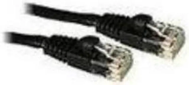 Alt view image 4 of 4 - Oncore Power PC6-06F-BLK-S 6 ft. Cat 6 Black Snagless Booted Patch Cable