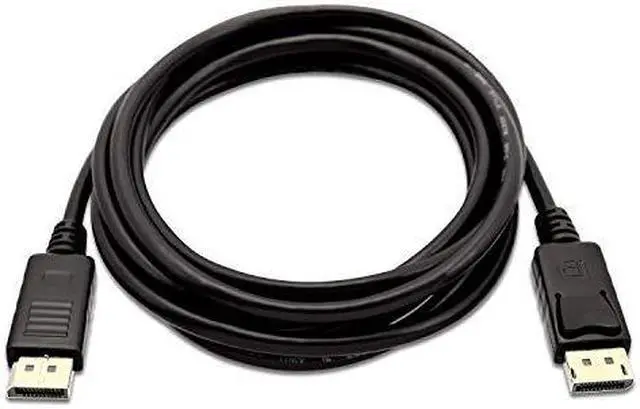 Alt view image 4 of 4 - V7 V7DP2DP-03M-BLK-1N 3m M/M 4K DisplayPort Cable