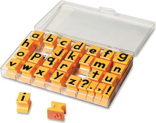 Alt view image 2 of 2 - Educational Insights Regular Stamps Lowercase Letters 1471