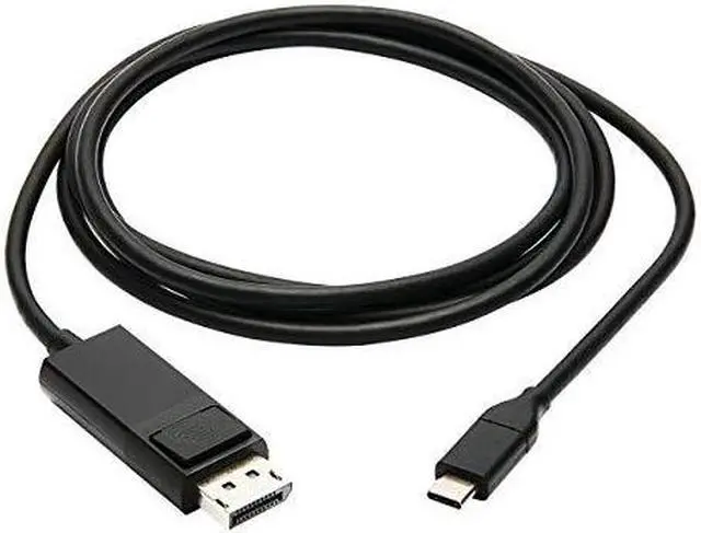 Alt view image 4 of 5 - Tripp Lite U444-006-DP-BE 6 ft. USB-C to Display Port Male to Male Adapter, Black