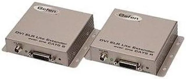 Alt view image 16 of 16 - Gefen EXT-DVI-1CAT5-SR DVI ELR Lite Extender over one CAT-5