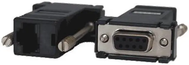 Alt view image 7 of 7 - Opengear 319014 - DB9F to RJ45 Straight Serial Adapter