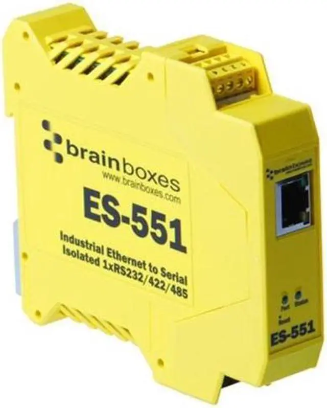 Alt view image 9 of 9 - Brainboxes ES-551 Network Card & Adapter