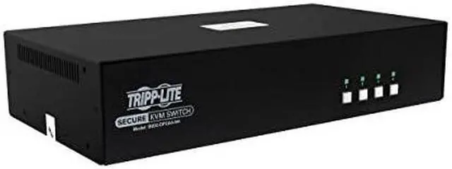 Alt view image 11 of 16 - Tripp Lite Secure KVM Switch, United States Government NIAP-Certified PP4.0 Security, Common Access Card (CAC) Port, TAA Compliant, 3-Year Warranty (B002 Series)
