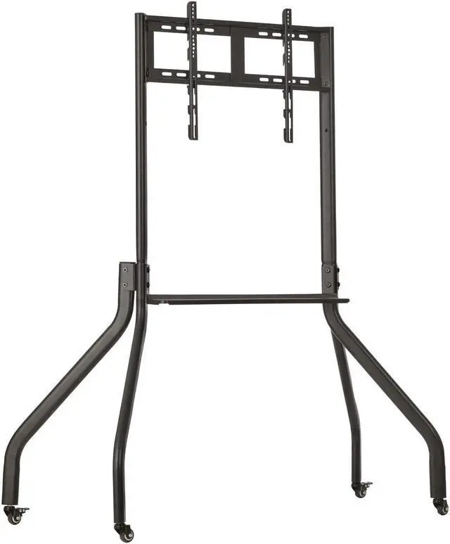 Alt view image 8 of 9 - Tripp Lite Mobile Rolling TV Cart for Television Displays, Wide Legs for Extra Stability, Locking Casters, Height Adjustable, Durable Metal Frame, 5-Year Warranty (DMCWL Series)