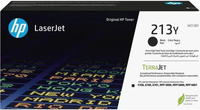 Alt view image 5 of 9 - HP 213Y Blk Original LaserJet Toner Crtg, ~18,000 pages, W2130Y