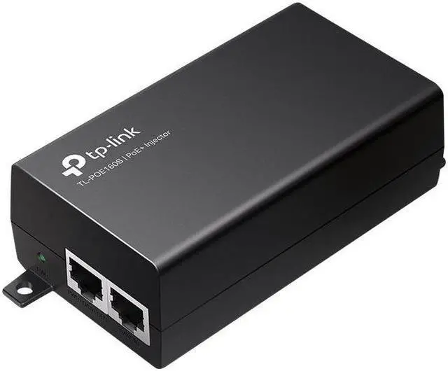 Alt view image 16 of 17 - TP-LINK PoE+ Injector Black (TL-POE160S) TLPOE160S