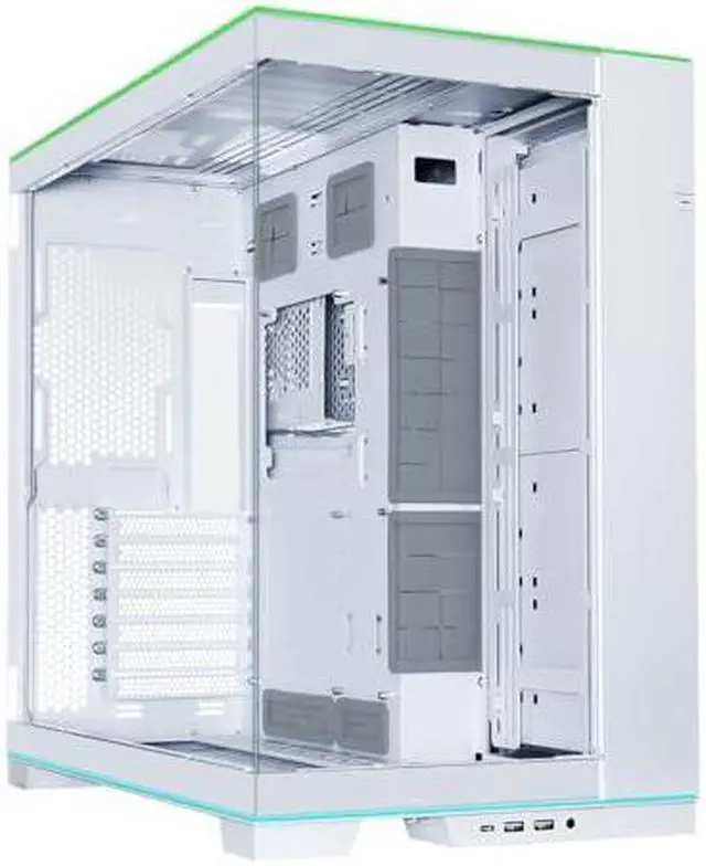 Alt view image 7 of 7 - LIAN LI O11DERGBW O11 EVO RGB White Aluminum / Steel / Tempered Glass ATX Mid Tower Computer Case Model O11DERGBW.US