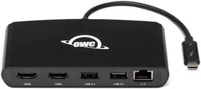 Alt view image 2 of 9 - OWC Thunderbolt 3 Mini Dock OWCTB3MDK5P