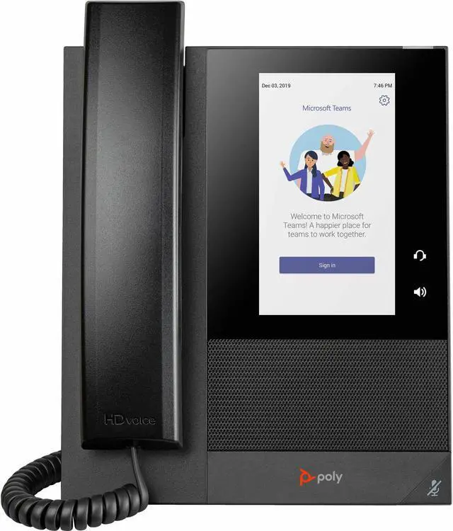 Alt view image 6 of 9 - HP POLY CCX 400 BUSINESS MEDIA PHONE FOR MICROSOFT TEAMS AND POE-E Model 848Z8AA#AC3