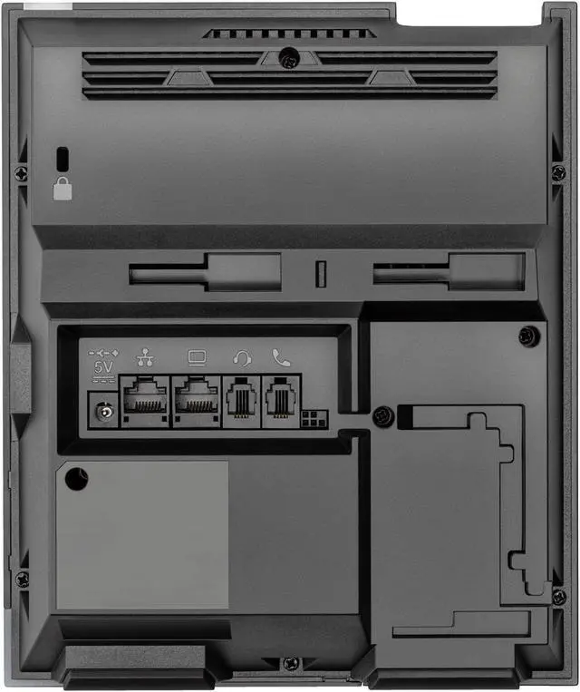 Alt view image 2 of 7 - HP Poly CCX 400 IP Phone Corded Desktop Wall Mountable VoIP 2x Network RJ-45 PoE Ports Model 849A1AA#AC3