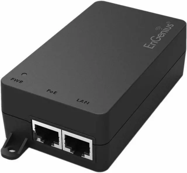 Alt view image 3 of 3 - EnGenius 2.5Gbps Power Over Ethernet PoE++ Injector - 60W - 802.3af/at/bt - Up to 100 Meters (328ft) EPA5060HBT