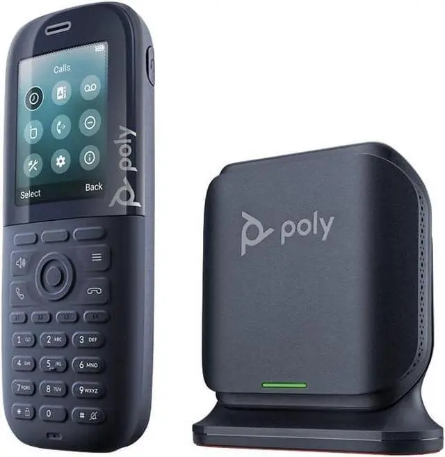 Alt view image 4 of 14 - HP Poly Rove 30 with B2 Base Station, Phone Handset Kit | 84H81AA#ABA