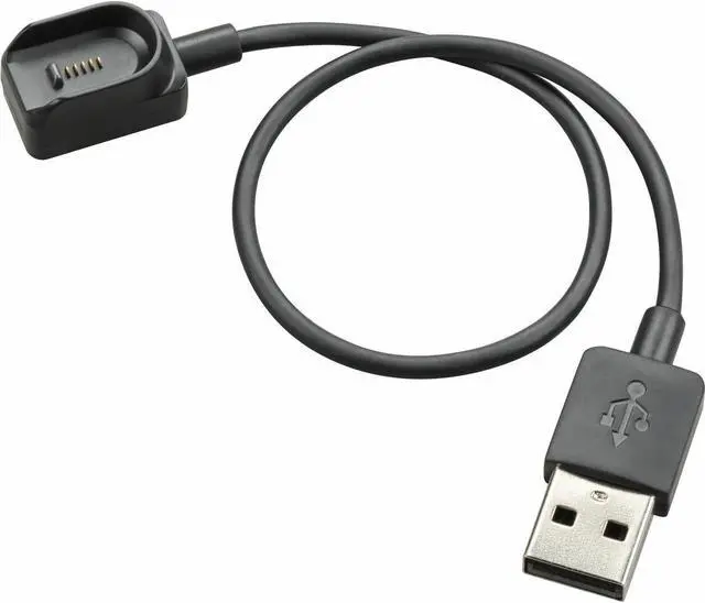 Alt view image 2 of 2 - HP Poly Cradle Wired Charging Capability USB Type A Black Model 85S01AA