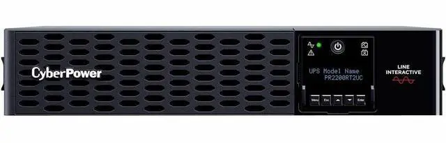 Alt view image 2 of 9 - CyberPower PR2200RT2UC Smart App Sinewave UPS Systems - 2200VA/2200W, 120 VAC, NEMA L5-30P, 2U, Rack / Tower, Sine Wave, 8 Outlets, LCD, PowerPanel® Business