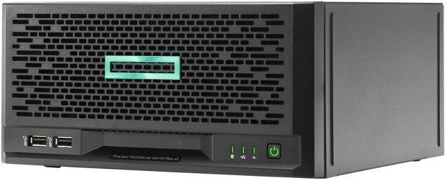 Alt view image 6 of 6 - HPE ProLiant MicroServer Gen10 Plus v2 Ultra Micro Tower Server - 1 x Intel Xeon E-2314 2.80 GHz - 16 GB RAM - Serial ATA Controller P69101-005