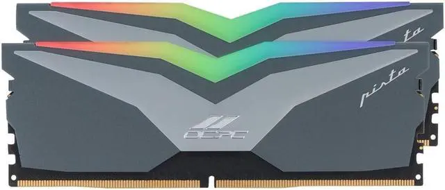 Alt view image 3 of 4 - OCPC PISTA DDR5 RGB Memory - 32GB (2x16GB) - 5200MHz - CL36 - DIMM - Desktop
