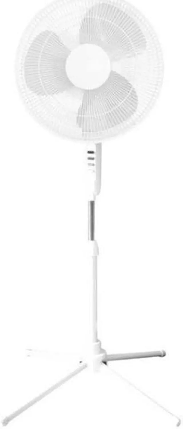 Alt view image 4 of 5 - Seasons Comfort 16 Inch Oscillating Fan With Pedestal Base Electric Pedestal Fan