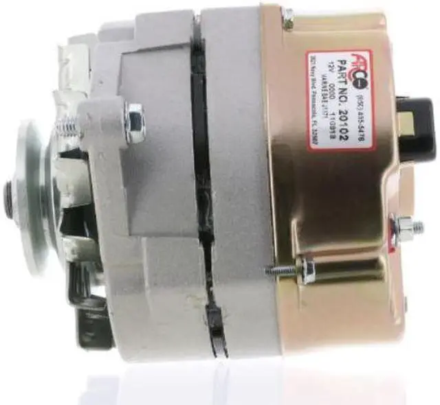 Alt view image 2 of 3 - ARCO Marine Premium Replacement Alternator w/Single Groove Pulley - 12V 70A