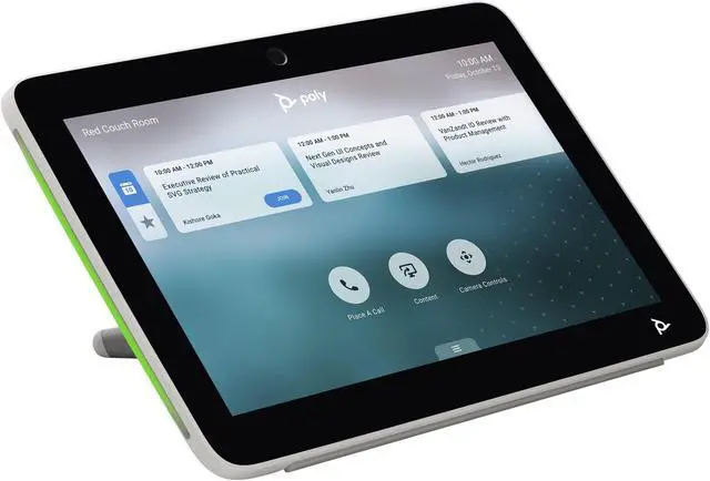 Alt view image 8 of 10 - HP PolyTC10 Touch Controller, Video Conference Equipment, White | 875J5AA#AC3