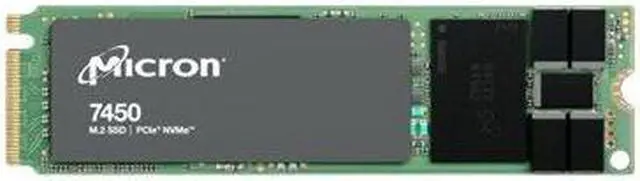 Alt view image 2 of 4 - SSD Micron 7450 PRO 480GB M.2 (22x80) NVMe PCI 4.0 MTFDKBA480TFR-1BC1ZABYYR (DWPD 1)