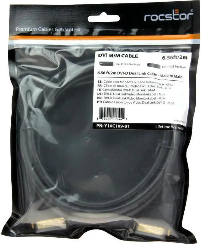 Alt view image 11 of 11 - 6FT DVI-D TO DVI-D M/M CABLE