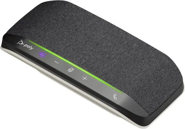 Alt view image 6 of 6 - HP Poly Sync 10 Speakerphone +USB-A to USB-C Cable
