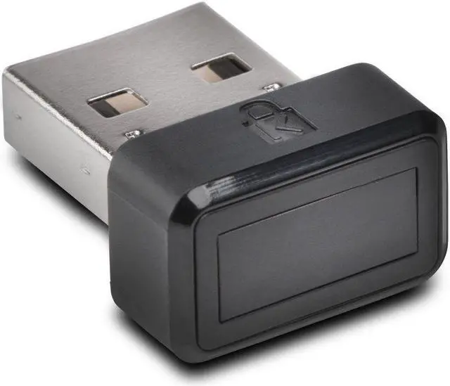 Alt view image 20 of 20 - Kensington K67977WW VeriMark Fingerprint Key for Windows 10 Hello and FIDO U2F Certified, Black