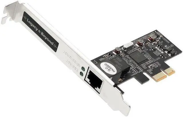 Alt view image 11 of 18 - SIIG Single 2.5G 4-Speed Multi Gigabit Ethernet PCIe Card LB-GE0611-S1