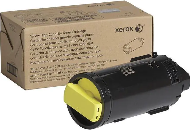Alt view image 8 of 8 - Xerox 106R04016 High Yield Toner Cartridge - Yellow