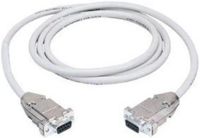 Alt view image 6 of 6 - DB9 Serial Null-Modem Cable, DB9 Female/DB9 Female, 25-ft. (7.6-m)